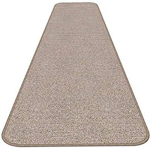 lot 15845 image: House, Home and More Skid-Resistant Carpet Runner - Pebble Beige - 8 Feet X 27 Inches