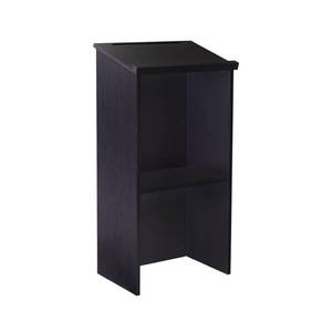 lot 15944 image: AdirOffice 661-01 Wood Stand-Up Podium Lectern