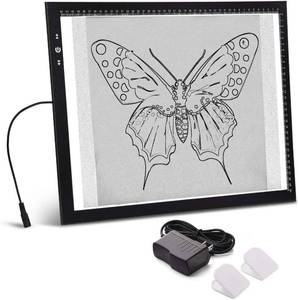lot 15976 image: Light Box Light Pad Aluminium Frame Touch Dimmer