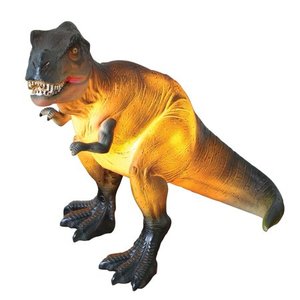lot 15929 image: What On Earth T-Rex Dinosaur Lamp - Tyrannosaurus Rex Accent Table Light - 10.5 x 9
