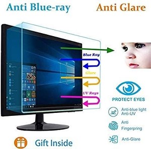 lot 15951 image: Protection Anti Blue Light Anti Glare Screen Protector fit 21.5 Inches.