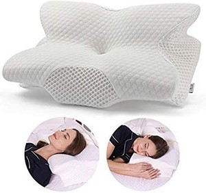 lot 15954 image: Coisum Back Sleeper Cervical Pillow - Memory Foam Pillow