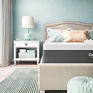 lot 15971 image: Classic Brands Cool Gel and Ventilated Memory Foam 12-Inch Mattress CertiPUR-US Certified, Twin, White