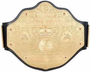 lot 15978 image: WWE WCW Heavyweight Championship Replica Title