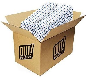 lot 15993 image: OUT Disposable Male Dog Diapers  Absorbent Male Wraps with Leak Protection