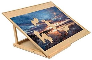 lot 17489 image: Becko Puzzle Board & Bracket SetWooden