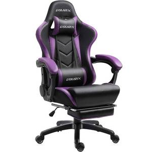 lot 17494 image: Dowinx Gaming Chair Ergonomic Racing Style Recliner with Massage Lumbar
