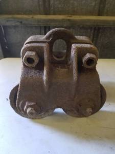 lot 2241 image: Antique Hay Trolley