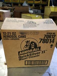 lot 2259 image: Armor All QuikSilver II Wheel Cleaner Case Lot