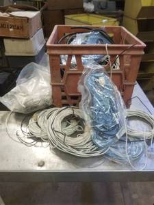 lot 2264 image: Crate Misc Wire and Cord