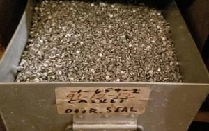 lot 2278 image: Bin Full of Assorted Fasteners  Bin Not Included