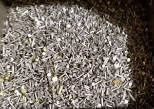 lot 2306 image: Bin Full of Rivets  Bin Not Included