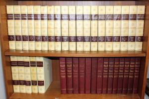 lot 3488 image: Encyclopedia Britannica Complete Set with Yearbooks 1968-1981