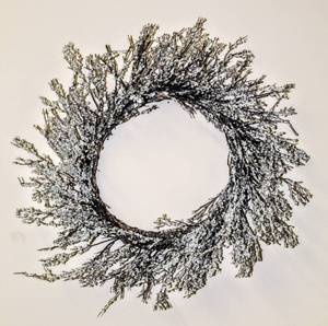 lot 3450 image: Shimmering Wreath 15 Diameter