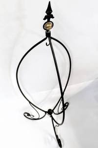 lot 3574 image: 31 Tall Foldable Garden Tripod Plant Hanger