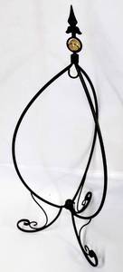 lot 3576 image: 31 Tall Foldable Garden Tripod Plant Hanger