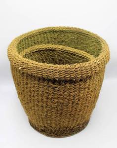 lot 3652 image: 12 and 10 Sisal Plant Pots