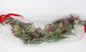 lot 3759 image: Red Berries and Pine Swag