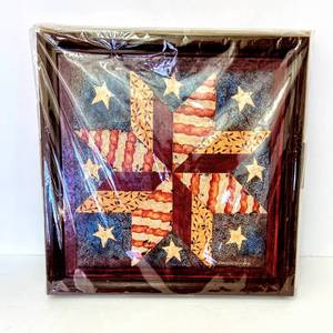 lot 3858 image: Framed Art New in Package 13 x 13