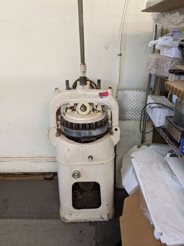 fortuna dough divider