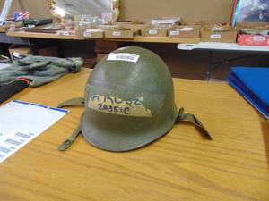 lot 2313 image: US Army Infantry Hat with Liner