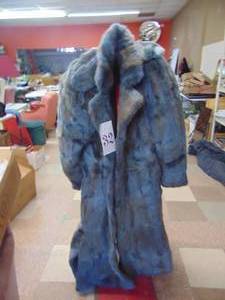 lot 2326 image: Full Length Fur Coat - EVANS