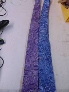 lot 2327 image: 6  neck ties