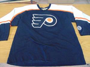 lot 2335 image: Ross Philidelphia Flyers Jersey