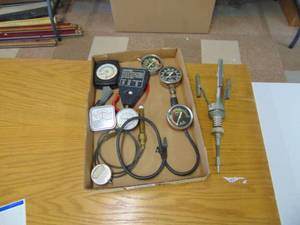 lot 2348 image: Compression Testers, Vaccuum Gauges & Hone