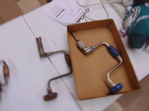 lot 2360 image: Pair of Hand Drills - Braces