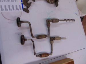 lot 2361 image: Pair of Hand Drills - Braces