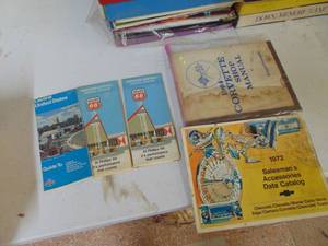 lot 2409 image: Corvette Manual - Vintage Maps and more