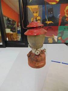 lot 2414 image: Coleman Lantern With Globe