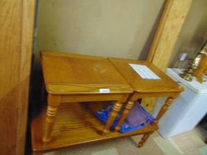 lot 2464 image: Coffee Table and 2 End Tables