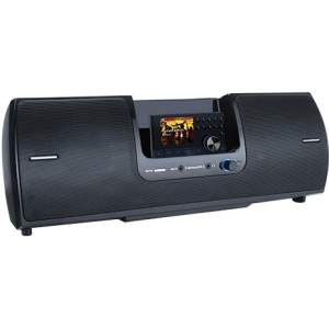 lot 4584 image: SiriusXM SXSD2 Portable Speaker Dock Audio System for Dock and Play Radios (Black) - DAMAGED