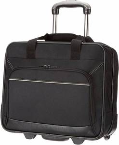 lot 4586 image: AmazonBasics Rolling Bag Laptop Computer Case with Wheels