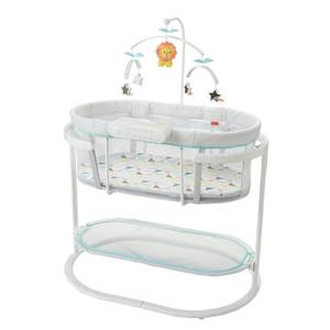 lot 4588 image: Fisher-Price Soothing Motions Bassinet, Windmill