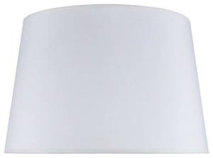 lot 4590 image: 32025 Hardback Empire Shape Spider Lamp Shade, White, 17 wide, 14x17x11