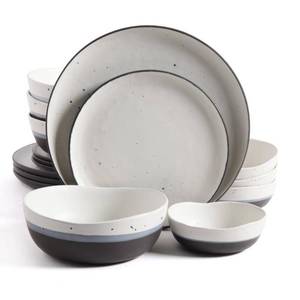 lot 4599 image: Gibson Overseas, Inc. 101984.16RM Gibson Elite Rhinebeck 16 Pc Dinnerware Set