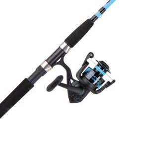 lot 4615 image: PENN Wrath Spinning Reel and Fishing Rod Combo, BlackBlue