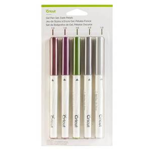 lot 5459 image: Cricut Gel Pens Metallic Dark Petals - 5pc, Adult Unisex