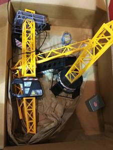 lot 5463 image: Dickie Toys 48 Mega Crane Playset
