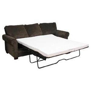 lot 5479 image: Classic Brands 4.5-Inch Cool Gel Memory Foam Replacement Mattress for Sleeper Sofa Bed , Queen, White