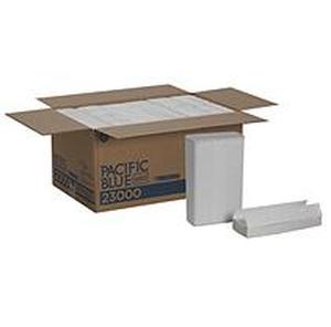 lot 5486 image: Georgia - Pacific Signature 2 - Ply Premium C - Fold Towels White - 12 Packages, 12.0 PACKAGE