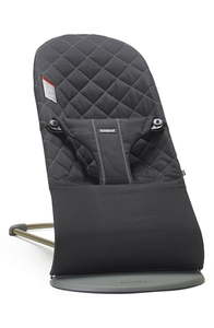 lot 5502 image: BABYBJRN Bouncer Bliss - Black, Cotton