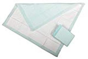 lot 5514 image: Medline Heavy Absorbency Underpads, 36 x 36 Quilted Fluff and Polymer Disposable Underpad, 50 Per Case, Great Protection as Bed Pads and Pee Pads