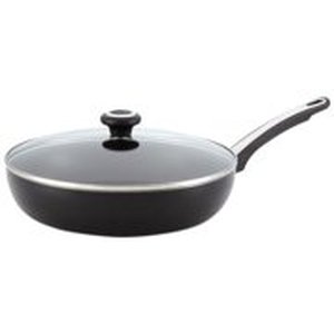 lot 5523 image: Farberware 21582 High Performance Nonstick Frying Pan  Fry Pan  Skillet with Lid - 12 Inch, Black