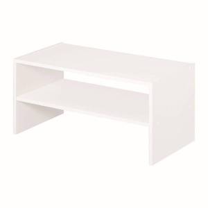 lot 35274 image: ClosetMaid #8993 Stackable 24in. Wide Horizontal Organizer, White