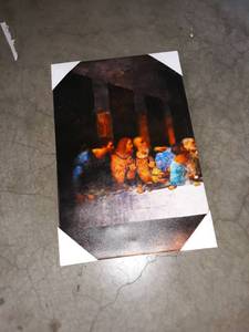 lot 35280 image: Modern Canvas Oil Painting