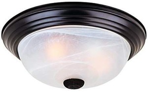 lot 35314 image: Designers Fountain 1257S-ORB-AL 11 Decorative Small Flushmount,Oil Rubbed Bronze